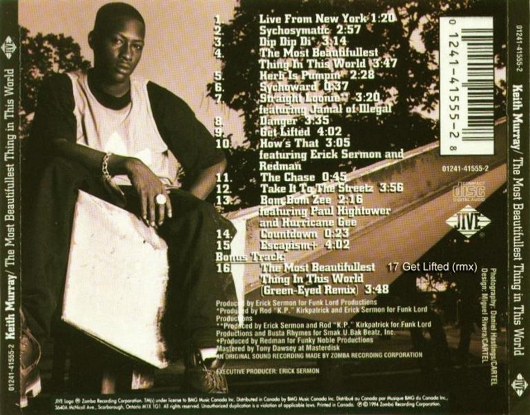 Keith Murray – 1994.the Most Beautifullest Thing In This World – Oldschool